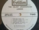 Velvet Underground LP Loaded USA Mono WHITE LABEL PROMO Cotillion SUPERB VINYL