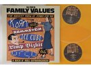Family Values Tour 98 YELLOW Vinyl US ORG 2LP KORN Limp Bizkit INCUBUS IN JAPAN