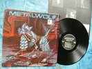 RARE 1986 PRIVATE HEAVY METAL HARD ROCK - METALWOLF LP in SHRINK   w/ LYRICS