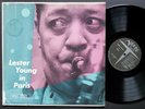 LESTER YOUNG In Paris LP VERVE RECORDS MG V-8378 US 1960 DG MONO