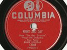 BILLIE HOLIDAY RARER 78 - NIGHT AND DAY - GLOOMY SUNDAY - EX- CONDITION