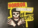 THE MISFITS HORROR BUSINESS COLOR 7” SINGLE PL 1009 PLAN9 2014