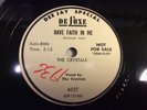 CRYSTALS DELUXE 6037 Have Faith In Me/My Love R&B DOO WOP 78 PROMO COPY 1954 EXC