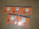 LE DISQUE ANIMÉ TEDDY - 5 DISQUES 78 TOURS - DIFFÉRENTS TITRES ENFANTS RARE