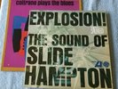 2 LPs  John COLTRANE PLAYS  BLUES MONO NM- & SLIDE HAMPTON EXPLOSION  STEREO NM-