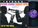 PEPPER ADAMS DONALD BYRD Out Of This World LP WARWICK W 2041 ST Herbie Hancock