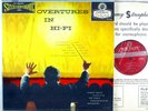 cLONDON ffss UK BLUEBACK WBg 1958 Overtures in Hi-Fi WOLFF Suppe Adam CS-6015 NM