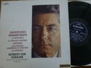KARAJAN / Romanric overtures WEBER - WAGNER - NICOLAI ..  / COLUMBIA SAXF 238