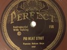 78 Famous Hokum Boys on Perfect 156, A-Pig Meat Strut/B-Guitar Rag (9587, 9588)