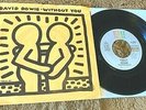 David Bowie - Without You/Criminal World 45 w/Keith Haring sleeve EMI/US, 1983