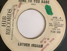 Rare Northern Soul 45/ Luther Ingram 