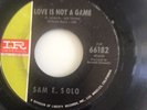 Sam E. Solo - Love Is Not A Game (USA Imperial)