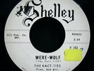 THE KACT-TIES Were-Wolf & Let Your Love  Rarer Doo Wop Promo 45 SHELLEY #163