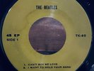 RARE The Beatles “Can’t Buy Me Love” EP | THAI IMPORT (TK-95) | 45 rpm