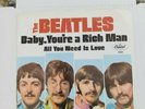 BEATLES ORIGINAL 45 RPM WITH PICTURE SLEEVE,ALL YOU NEED IS LOVE