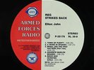 Elton John/Billy Vera - Reg Strikes Back LP - Armed Forces Radio VG++ PROMO