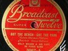 BILLY MASON (Cafe De Paris) Got The Bench Got The Park (sam Browne) E