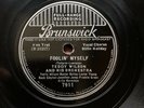 BILLIE HOLIDAY/ TEDDY WILSON’S ORCH ‘FOOLIN’ MYSELF/ EASY LIVING’ BRUNSWICK 7911