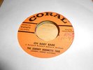johnny burnette trio   vinyl 45     CORAL      oh baby babe/midnight train