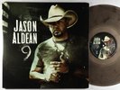 Jason Aldean  - 9  2xLP - Broken Bow Smoke Wax NM