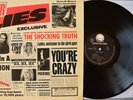 Guns N' Roses Lies Uncensored Nude Inner Geffen Records GNR Vinyl LP 1988 EX