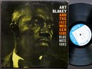 ART BLAKEY Moanin' LP BLUE NOTE 4003 US 1962 EAR DG MONO 47 W.63rd Lee Morgan