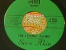 Texas Garage Psych Killer 45 Steve Akin I'm Trippin' Alone Ash NM HEAR