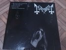 MAYHEM EMPEROR Split LP Orange vinyl NEW MINT RARE 1Burzum VARG BATHORY