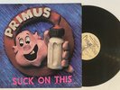 Primus Suck On This Original Press Prawn Song 1989 Sturgeon RED 22 Claypool NM