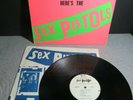 Sex Pistols LP - Never Mind the Bullocks Here's the Sex Pistols -WB BSK 3147 VG