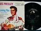 ELVIS PRESLEY Loving You+Teddy Bear N Mint Picture Sleeve+45 RCA VICTOR #47-7000