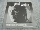 Paul Weller - That's Entertainment (Rare Songs) JAPAN LP 200 ONLY   MOD THE JAM