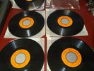 5 Rare 1965 Seeburg 1000 Orange Label Mood Library Records 16 2/3 RPM