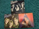 THE POLICE 3 LPs - Regatta de Blanc -Outlandos d’Amour- Zenyatta Mondatta