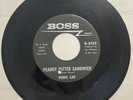 Perk Lee 1964 POPCORN SOUL 45 Peanut Butter Sandwich / The Docks BOSS Mint- HEAR