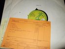 DEEP PURPLE : FIREBALL PROMOSTICKERED TEST LP 1971 HARVEST GERMANY +PRODUCTION