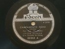 OSCAR ALEMAN Odeon 22313 JAZZ 78rpm CAMPAMENTO INDIO / TENGO RITMO VG+