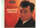 BUDDY HOLLY-LISTEN TO ME CORAL EP EC 81169-1st PRESS VINYL NO GLASSES  RARE VG+