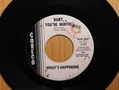 Whats Happening garage psych rock 45 Baby Youre Hurtin bw Hot Buttered Buns