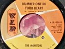 THE MONITORS - NUMBER ONE IN YOUR HEART - V.I.P 25032 EX CON Motown