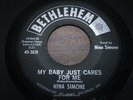 NINA SIMONE   My Baby Just Cares For Me   NR MINT   USA orig BETHLEHEM 3031  R&B