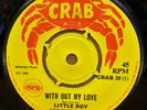 LITTLE ROY WINSTON SAM WITH OUT MY LOVE HERE I COME AGAIN UK CRAB 7