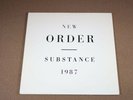 New Order Substance 1987 Vinyl Record OG Pressing Quest 1987 25621-1  2 LP VG