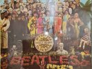 THE BEATLES Sgt Pepper's Lonely Hearts Club FIRST PRESS Mono Vinyl (PMC 7027) EX