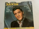 Elvis Presley Joshua Fit The Battle Gold Standard Series Single RARE white label