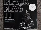Black Flag Process of Weeding Out Vinyl Record 12
