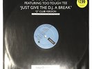 Dynamix II  Just Give The DJ A Break Vinyl Record Orginal 1987 Electro 12