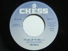 The Dells - It's All Up To You / Wear It On Our Face - Vinyl Record 7.. - J7208J
