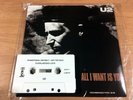 U2 All I Want Is You 7'' Vinyl Bonus Everlasting Love Promo Cassette Australia