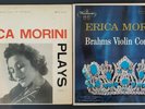 (2 LOT) ERICA MORINI PLAYS VOL.1&BRAHMS VIOLIN CONCERTO U.S PRESSING EX/NM-